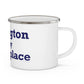 Willington is My Happy Place Enamel Camping Mug