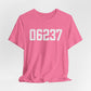 06237 Columbia CT Zip Code Unisex Jersey Short Sleeve T-Shirt