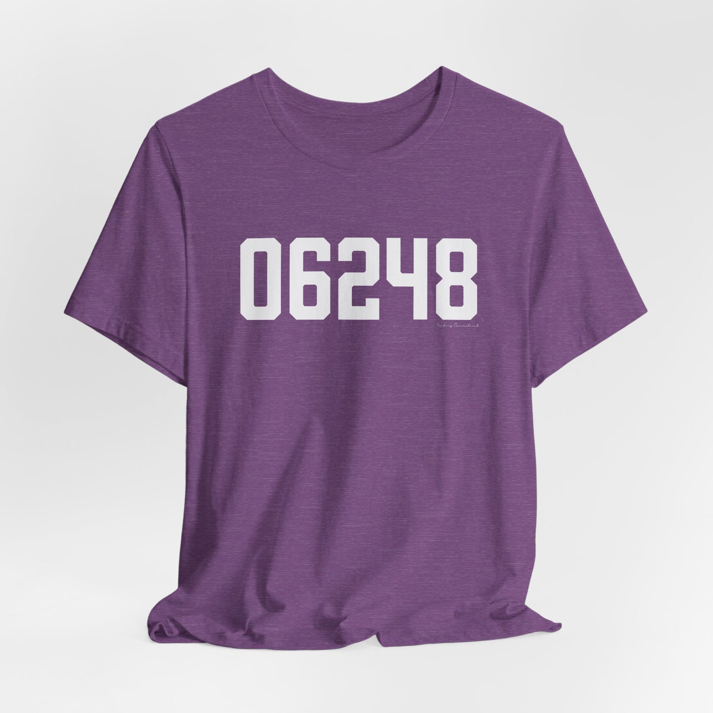 06248 Hebron CT Zip Code Unisex Jersey Short Sleeve T-Shirt