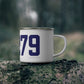 06279 Willington Connecticut Zip Code Enamel Camping Mug