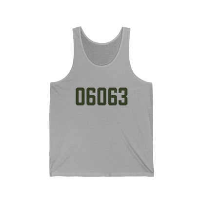 06063 Barkhamsted Connecticut Zip Code Unisex Jersey Tank Top