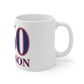 860 Lebanon Red, White & Blue Mug 11oz