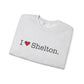 I Heart Shelton. Unisex Heavy Blend™ Crewneck Sweatshirt