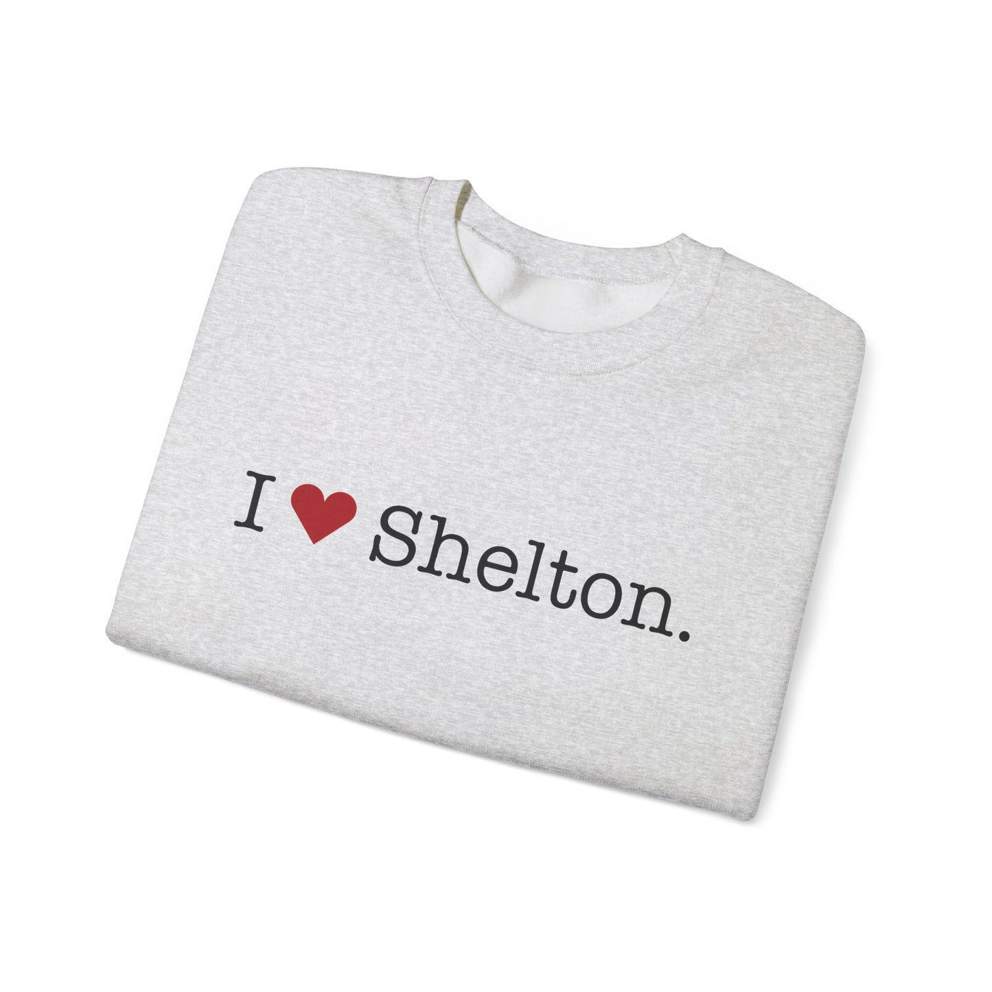 I Heart Shelton. Unisex Heavy Blend™ Crewneck Sweatshirt