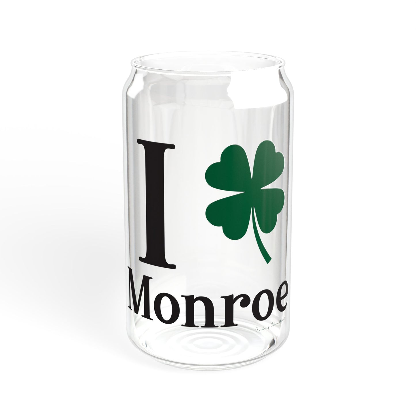 I Clover Monroe Sipper Glass, 16oz