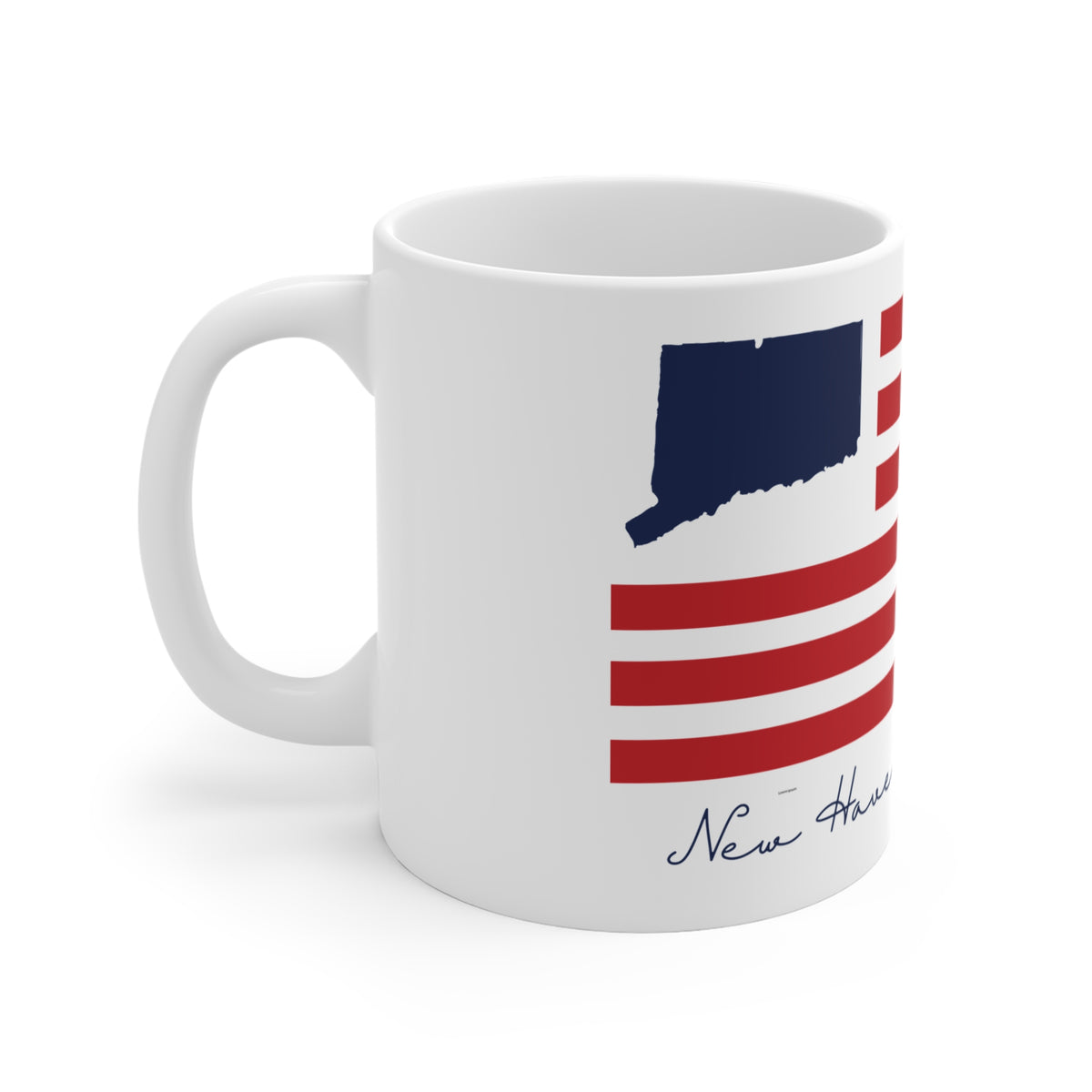 New Haven Connecticut Flag Mug 11oz