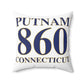 Putnam 860 Connecticut Spun Polyester Square Pillow