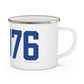 06076 Stafford Connecticut Zip Code  Enamel Camping Mug