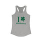 I Clover Middlebury Women's Ideal Racerback Tank Top