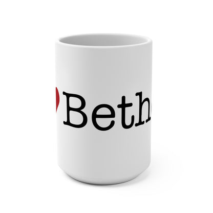 I Heart Bethel. Mug 15oz