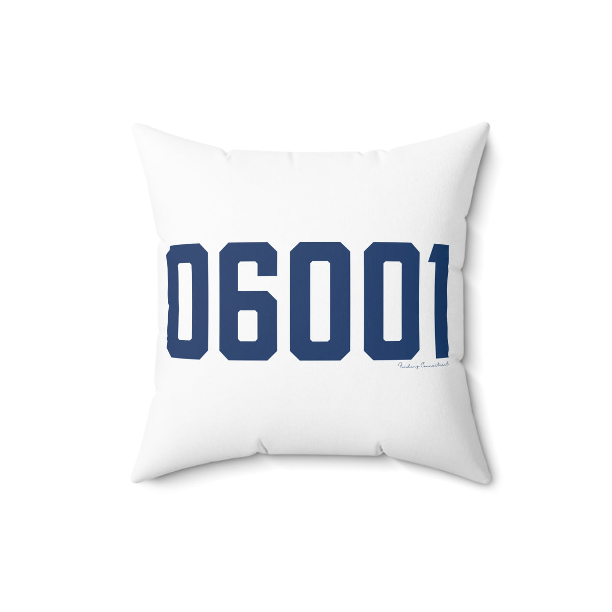06001 Avon Connecticut Zip Code Polyester Square Pillow