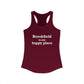 Brookfield Is My Happy Place Women's Ideal Racerback Tank Top
