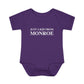 Just a kid from Monroe Infant Baby Rib Bodysuit
