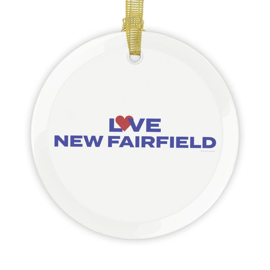 Love New Fairfield Glass Ornaments