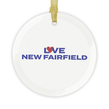 Love New Fairfield Glass Ornaments