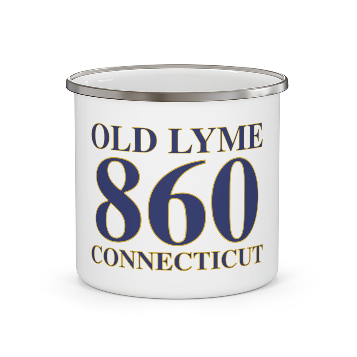Old Lyme 860 Connecticut Enamel Camping Mug