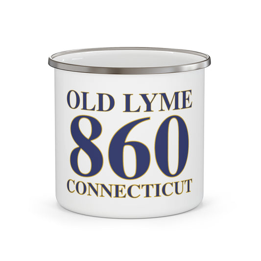 Old Lyme 860 Connecticut Enamel Camping Mug