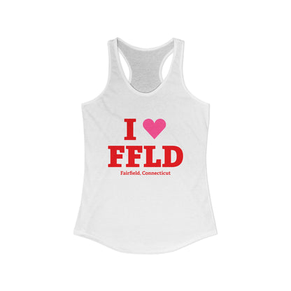 I Heart FFLD Women's Ideal Racerback Tank Top