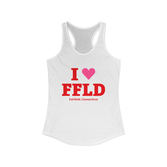 I Heart FFLD Women's Ideal Racerback Tank Top