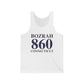 Bozrah 860 Connecticut Unisex Jersey Tank Top