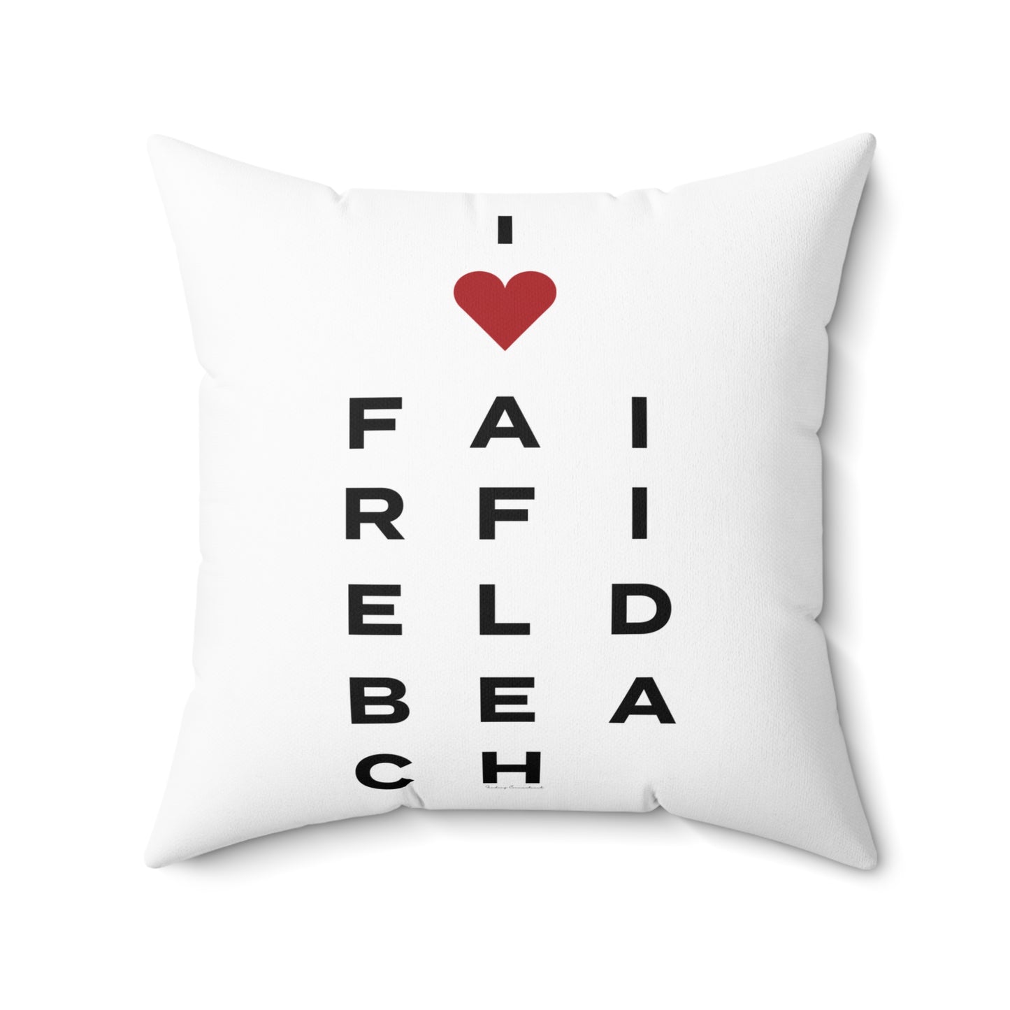 Fairfield Beach Vision Spun Polyester Square Pillow