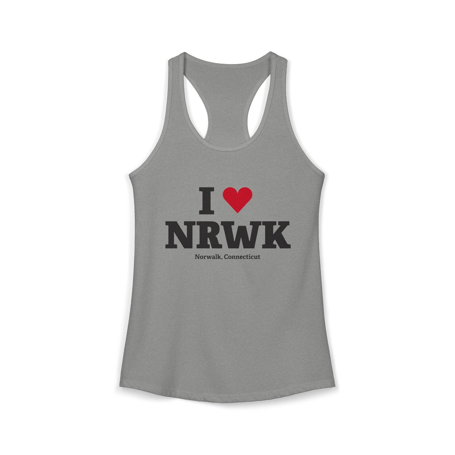 I Heart NRWK Women's Ideal Racerback Tank Top