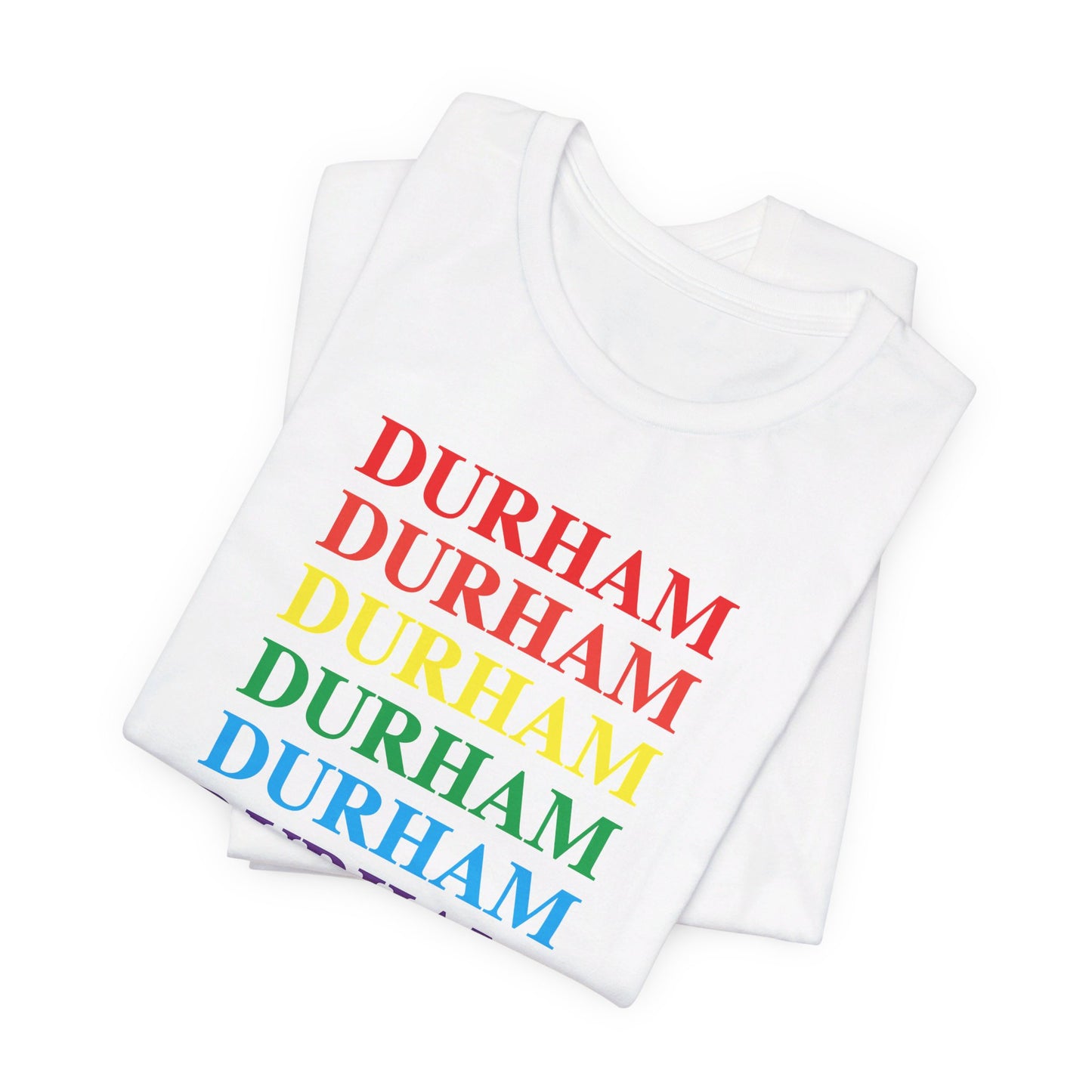 Durham Pride Unisex Jersey Short Sleeve Tee