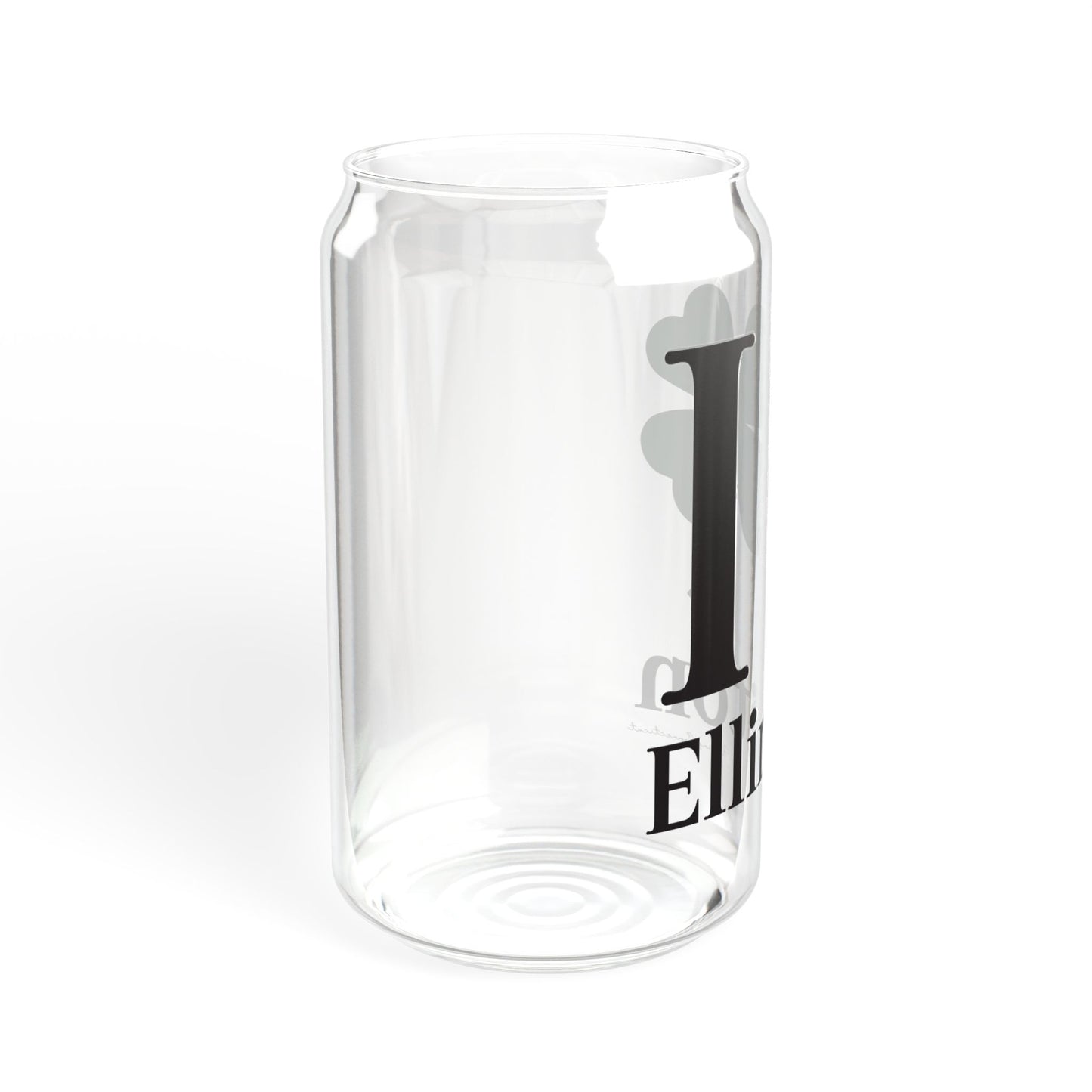 I Clover Ellington Sipper Glass, 16oz