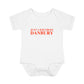 Just a kid from Danbury Infant Baby Rib Bodysuit