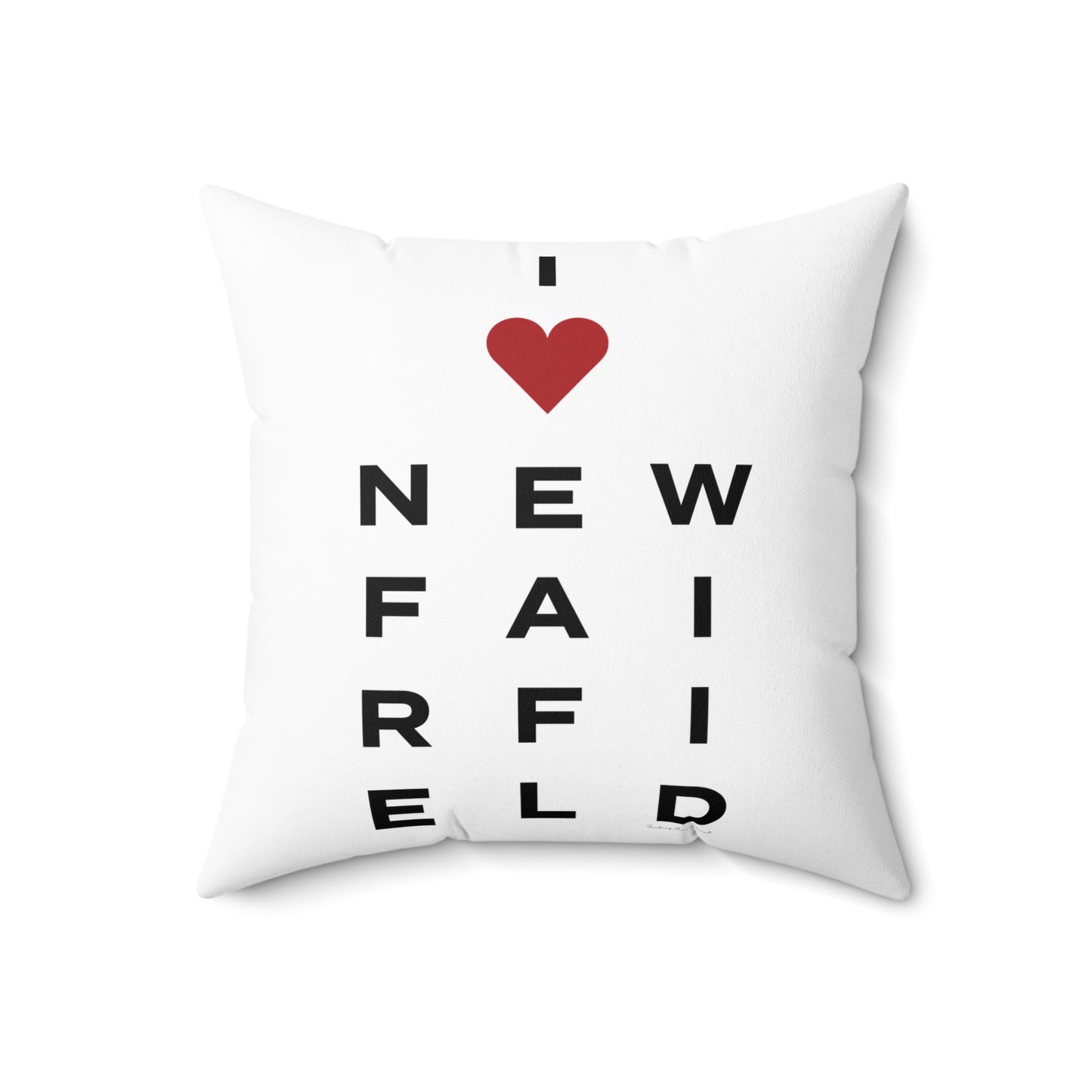 New Fairfield Vision Spun Polyester Square Pillow