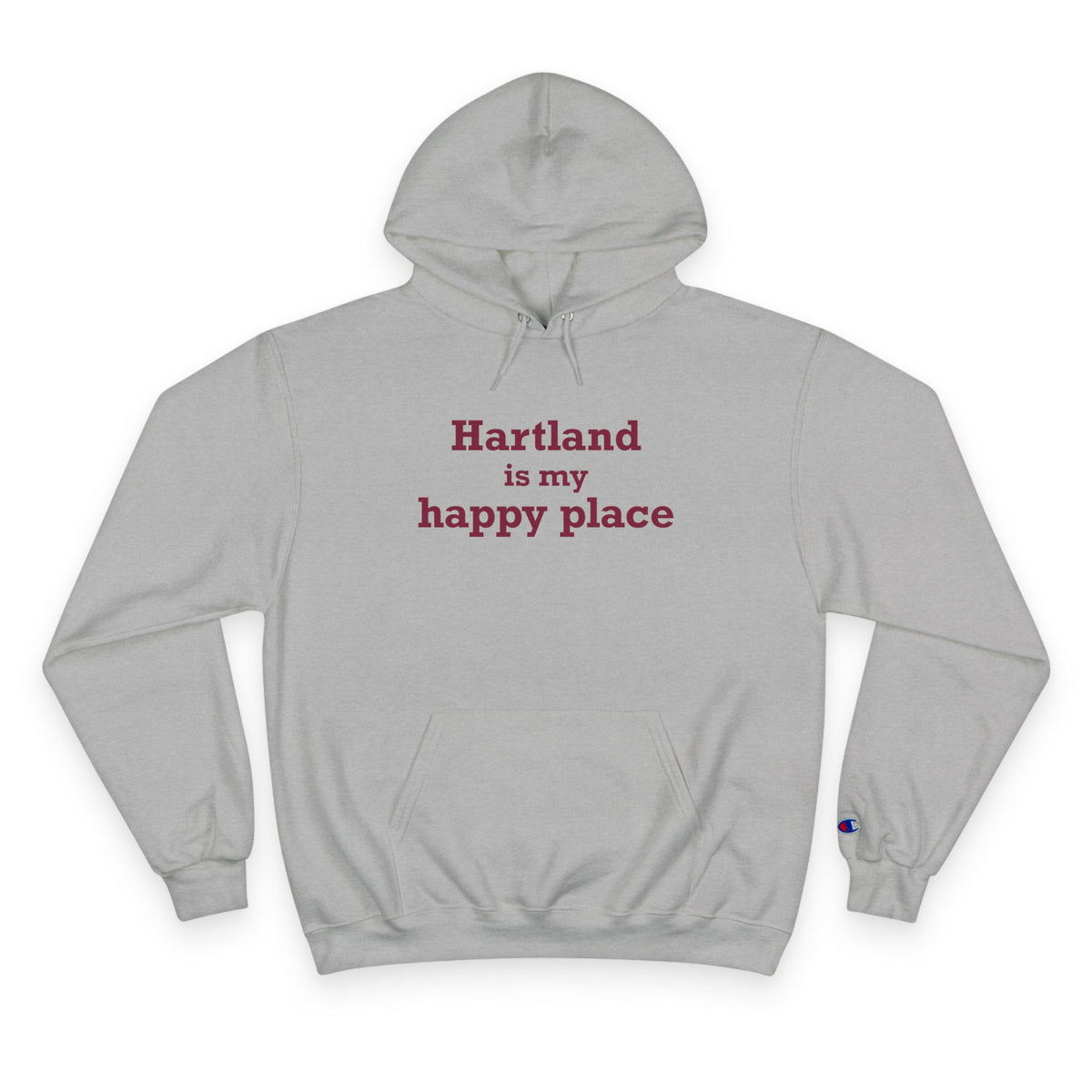 Hartland is My Happy Place Champion Hoodie