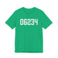 06234 Brooklyn CT Zip Code Unisex Jersey Short Sleeve T-Shirt