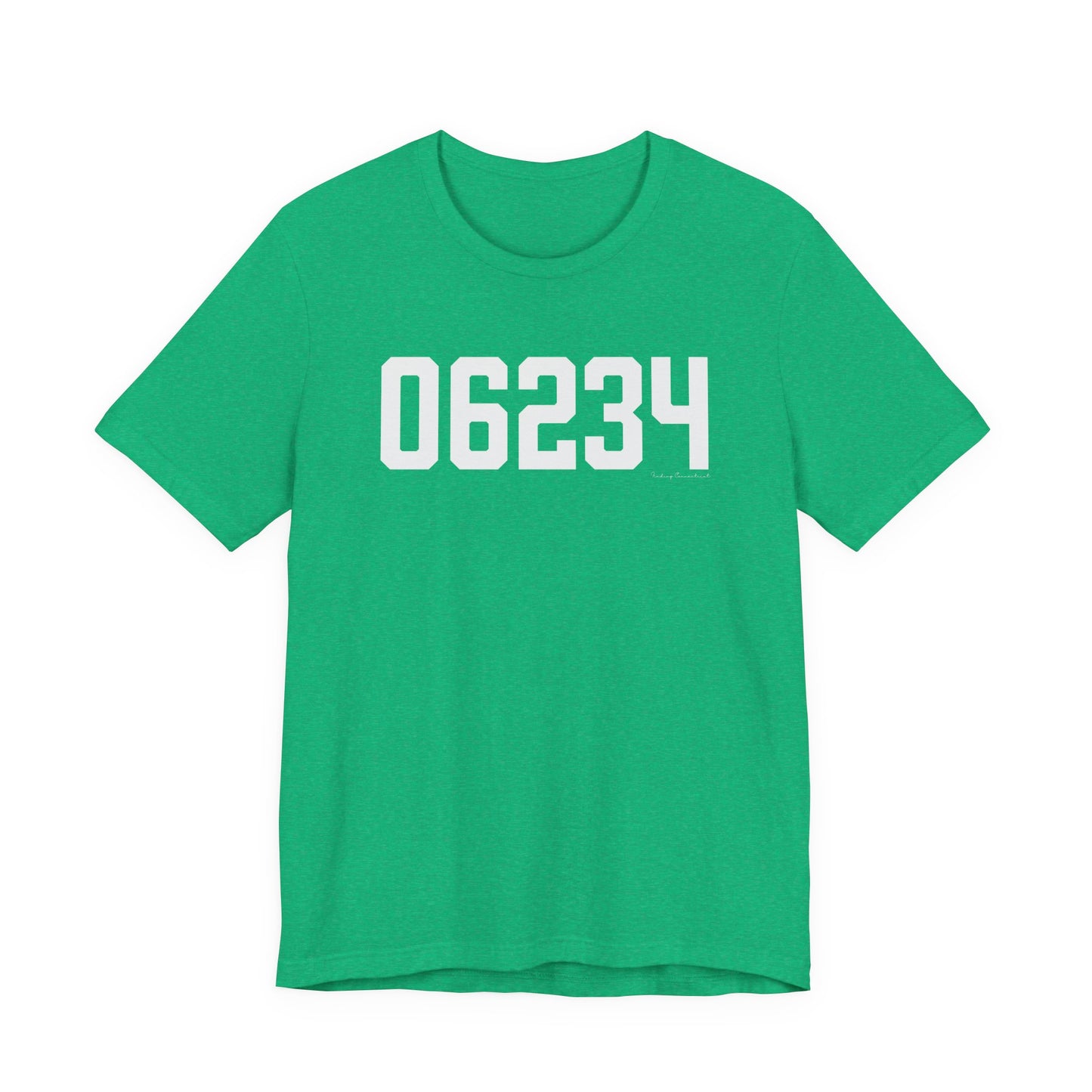 06234 Brooklyn CT Zip Code Unisex Jersey Short Sleeve T-Shirt