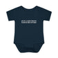 Just a kid from North Branford Infant Baby Rib Bodysuit