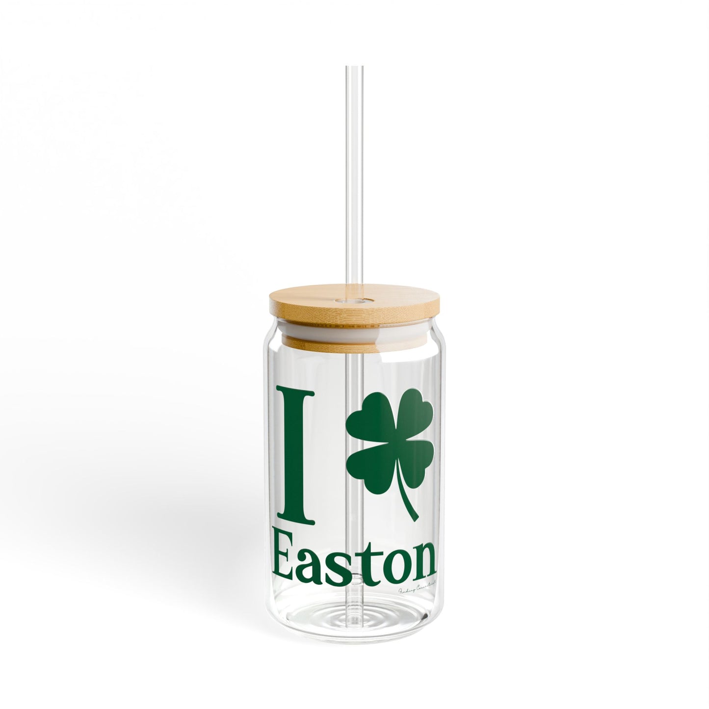 I Clover Easton Sipper Glass, 16oz