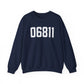 06811 Danbury CT Zip Code Heavy Blend™ Crewneck Sweatshirt