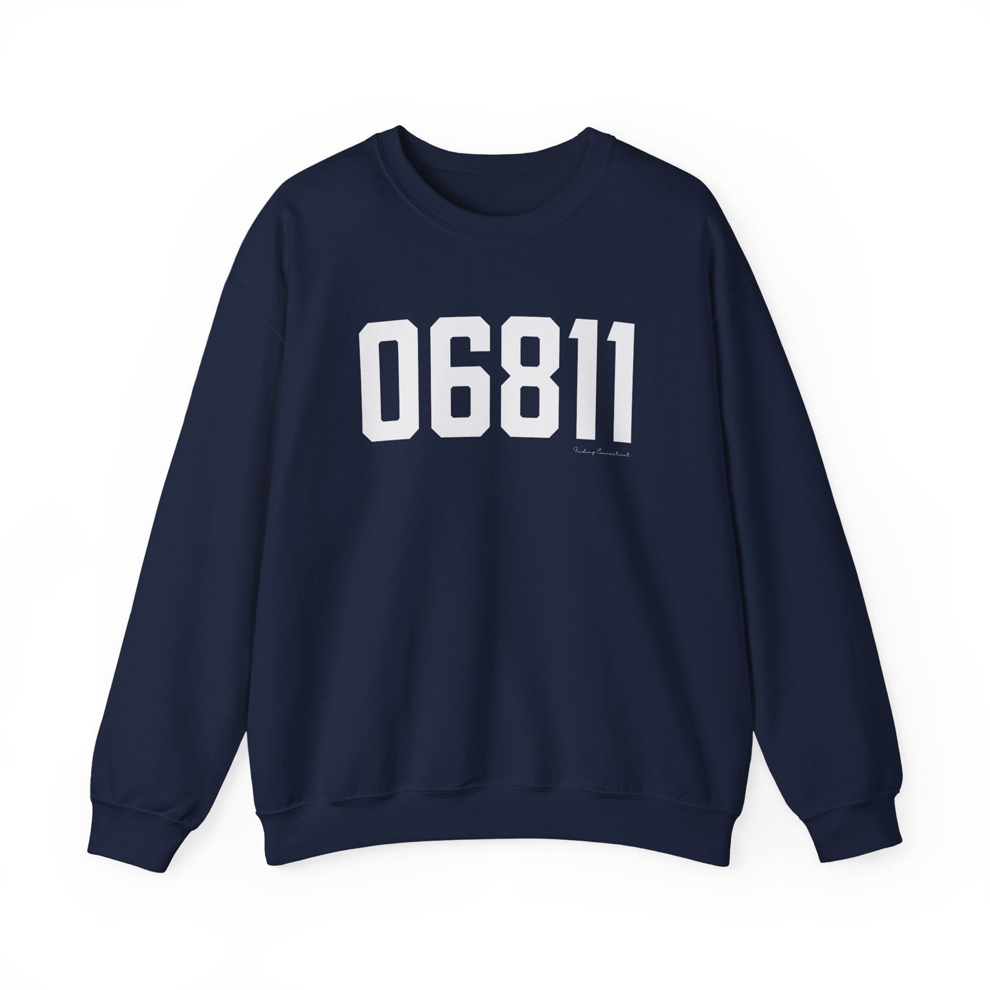 06811 Danbury CT Zip Code Heavy Blend™ Crewneck Sweatshirt