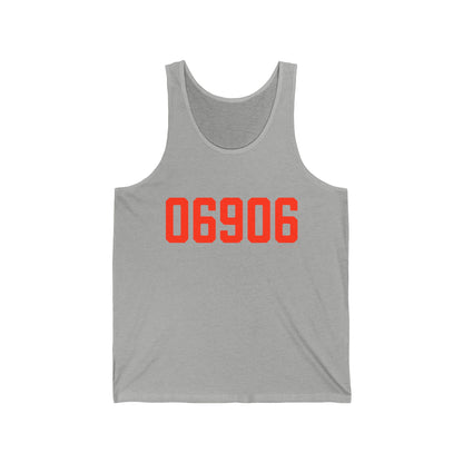 06906 Stamford Connecticut Zip Code Unisex Jersey Tank Top