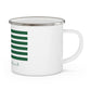 Lyme Connecticut St. Patrick’s Day Flag Enamel Camping Mug