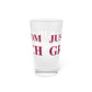 Just a kid from Greenwich Pint Glass, 16oz