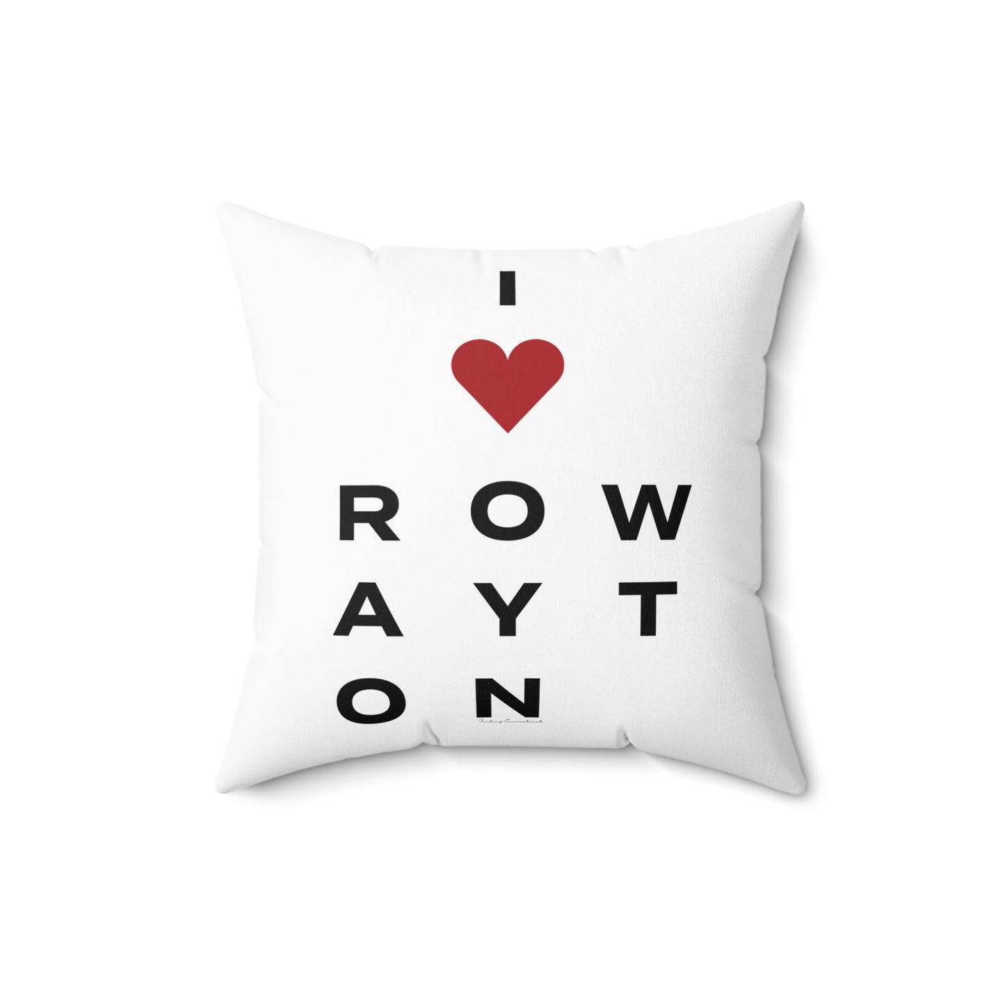 Rowayton Vision Spun Polyester Square Pillow