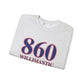 860 Willimantic Red, White & Blue Unisex Heavy Blend™ Crewneck Sweatshirt