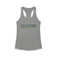 Just a kid from Greens Farms Women's Ideal Racerback Tank Top