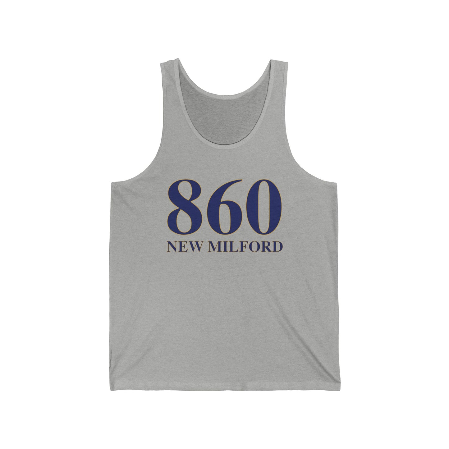 860 New Milford Unisex Jersey Tank