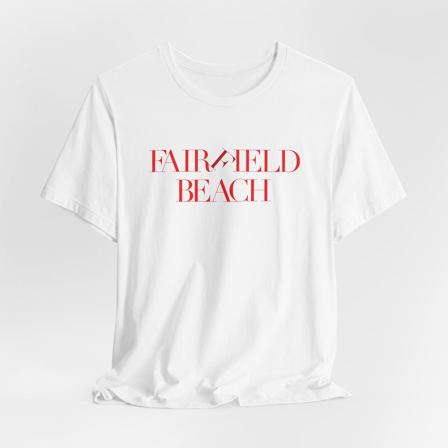 41 Tilt Fairfield Beach Unisex Jersey Short Sleeve T-Shirt