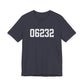 06232 Andover CT Zip Code Unisex Jersey Short Sleeve T-Shirt