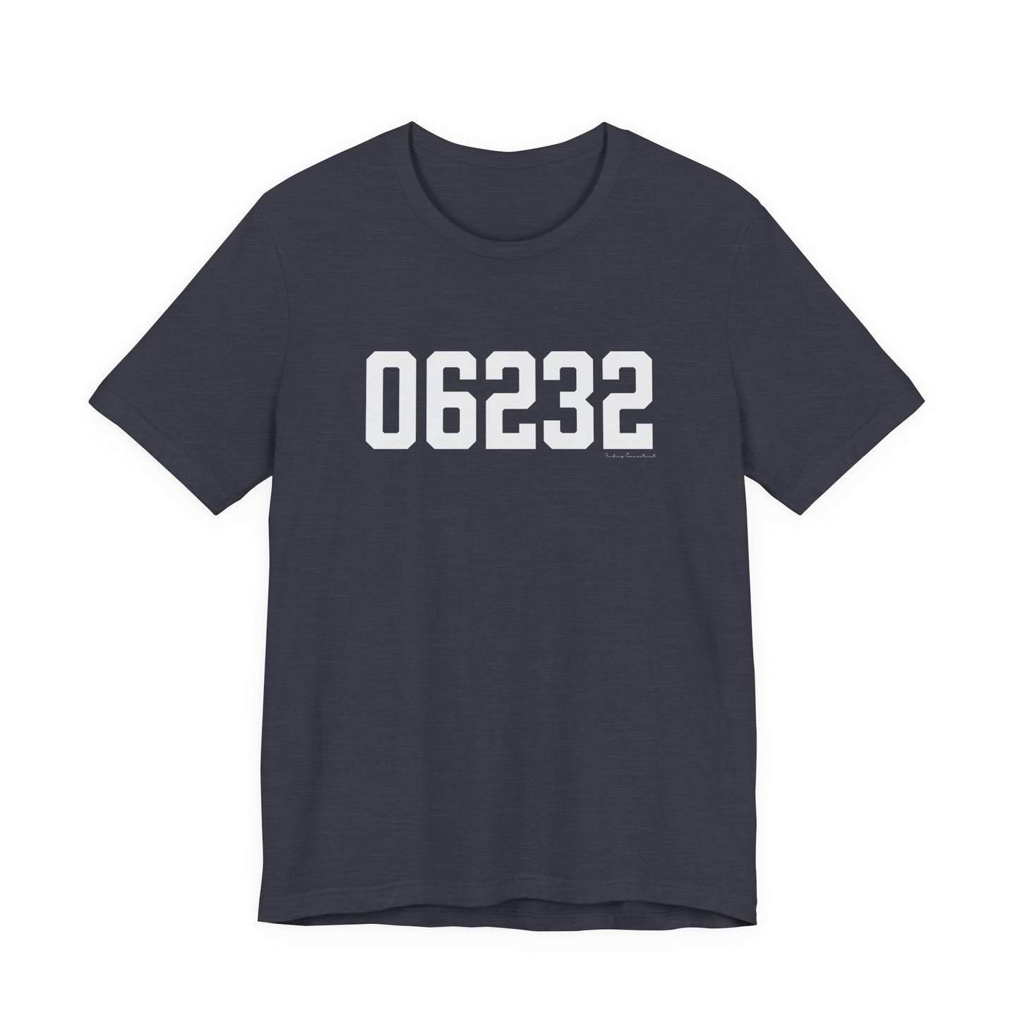 06232 Andover CT Zip Code Unisex Jersey Short Sleeve T-Shirt