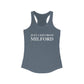 Just a kid from Milford Women's Ideal Racerback Tank