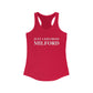 Just a kid from Milford Women's Ideal Racerback Tank