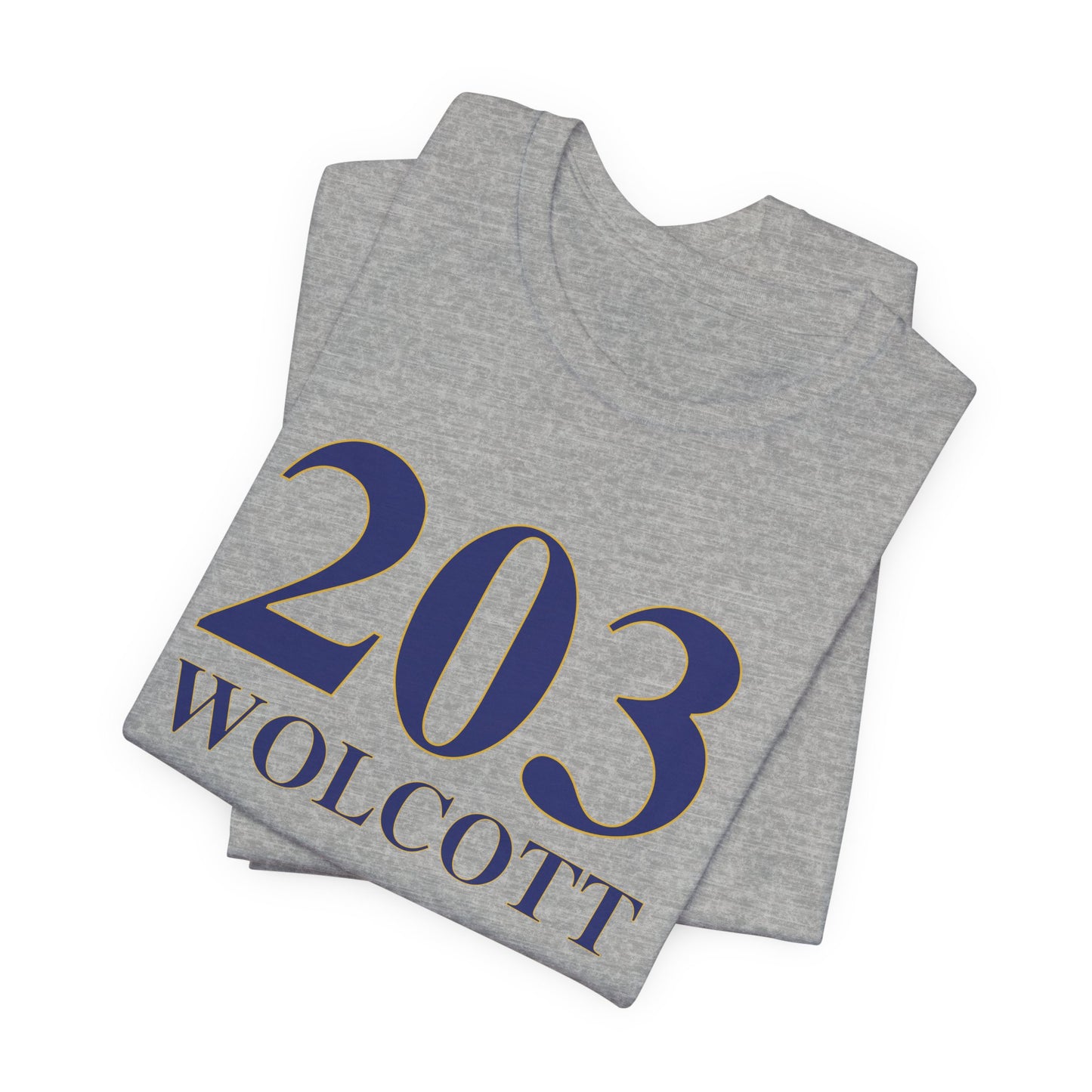 203 Wolcott Unisex Jersey Short Sleeve T-Shirt